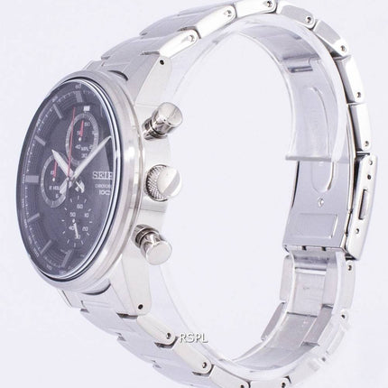 Seiko Sports Chronograph Tachymeter Quartz SSB313 SSB313P1 SSB313P Men's Watch