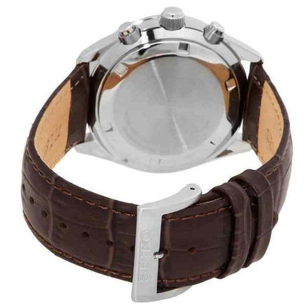 Refurbished Seiko Chronograph Quartz SSB385 SSB385P1 SSB385P 100M Men's Watch