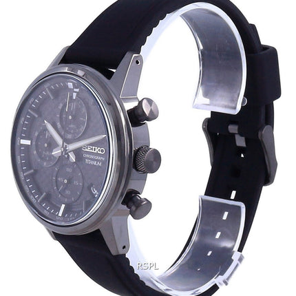 Seiko Discover More Titanium Chronograph Quartz SSB393 SSB393P1 SSB393P 100M Men's Watch