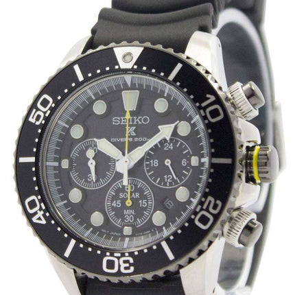 Seiko Solar Chronograph SSC021 SSC021P1 SSC021P Men's Watch