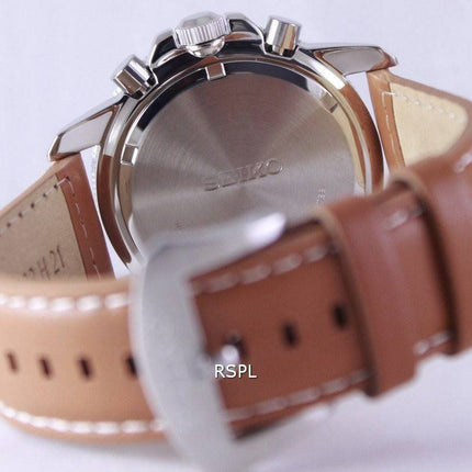 Seiko Solar Alarm Chronograph SSC081 SSC081P1 SSC081P Men's Watch