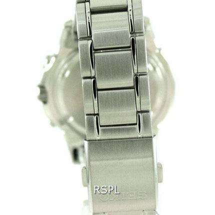 Seiko Solar SSC085P SSC085P1 SSC085 Chronograph Quartz Men's Watch