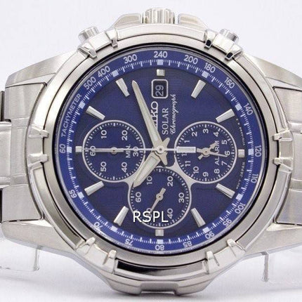 Seiko Solar Chronograph Alarm SSC141 SSC141P1 SSC141P Men's Watch