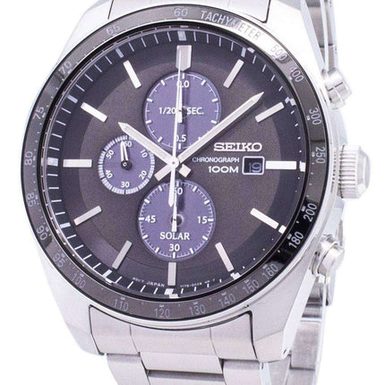 Seiko Solar SSC715 SSC715P1 SSC715P Chronograph Analog Men's Watch