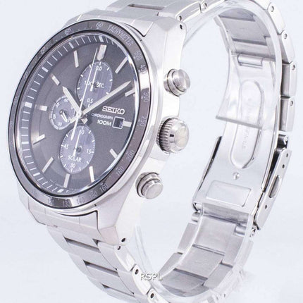 Seiko Solar SSC715 SSC715P1 SSC715P Chronograph Analog Men's Watch