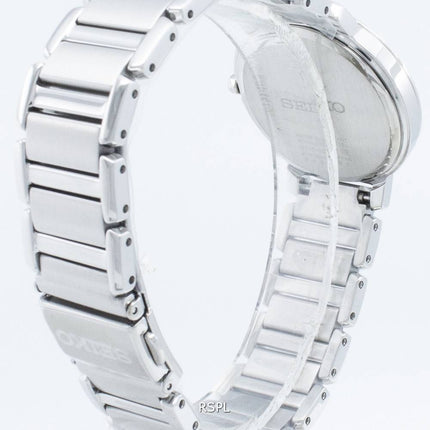 Seiko Solar SUP431 SUP431P1 SUP431P Diamond Accents Women's Watch
