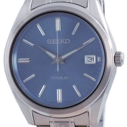 Seiko Discover More Titanium Quartz SUR371 SUR371P1 SUR371P 100M Men's Watch