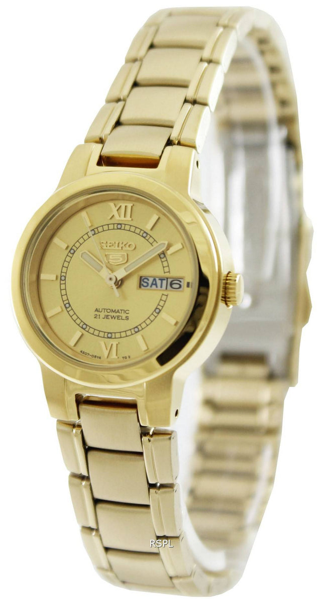 Refurbished Seiko 5 Automatic 21 Jewels SYME58 SYME58K1 SYME58K Women's Watch