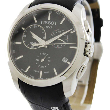 Tissot Couturier Quartz GMT T035.439.16.051.00 T0354391605100 Men's Watch