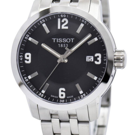 Tissot T-Sport PRC 200 Quartz Black Dial T055.410.11.057.00 T0554101105700 Men's Watch