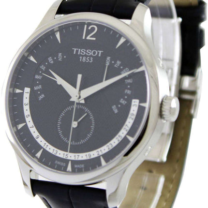 Tissot Tradition Perpetual Calender T063.637.16.057.00 T0636371605700 Men's Watch