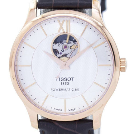 Tissot T-Classic Tradition Open Heart Automatic T063.907.36.038.00 T0639073603800 Men's Watch