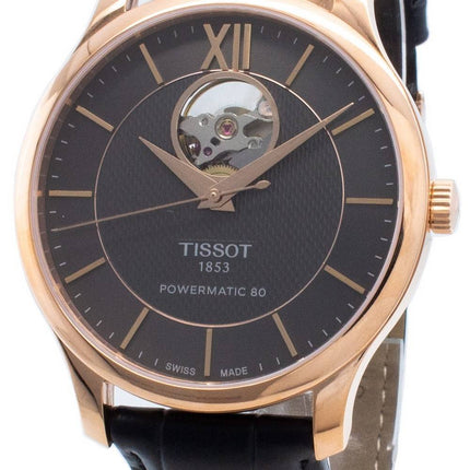 Tissot T-Classic Tradition T063.907.36.068.00 T0639073606800 Open Heart Automatic Men's Watch