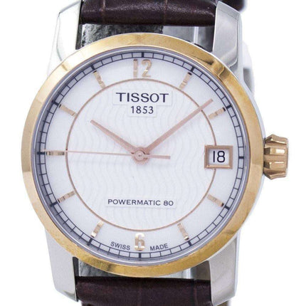 Tissot Titanium Powermatic 80 T087.207.56.117.00 T0872075611700 Women's Watch