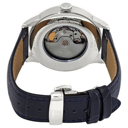 Tissot T-Classic Powermatic 80 Chemin Des Tourelles Blue Dial Automatic T099.407.16.048.00 T0994071604800 Men's Watch