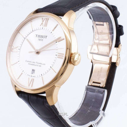 Tissot T-Classic Chemin Des Tourelles T099.407.36.038.00 T0994073603800 Powermatic 80 Men's Watch