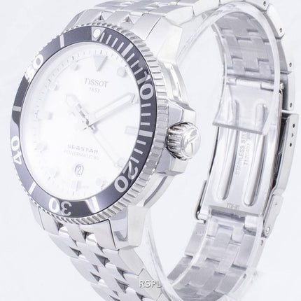 Tissot T-Sport Seastar T120.407.11.031.00 T1204071103100 Powermatic 80 300M Men's Watch