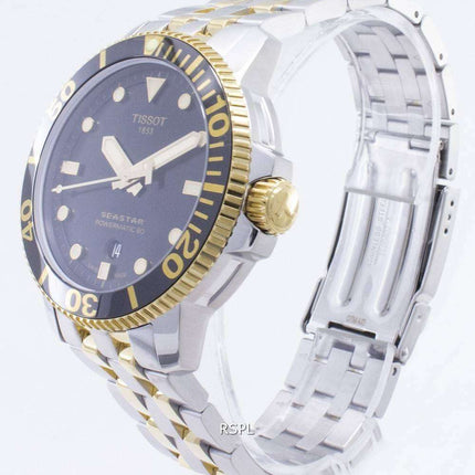 Tissot T-Sport Seastar 1000 T120.407.22.051.00 T1204072205100 Powermatic 80 300M Men's Watch