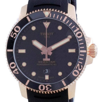 Tissot T-Sport Seastar 1000 Powermatic 80 Automatic Divers T120.407.37.051.01 T1204073705101 300M Mens Watch
