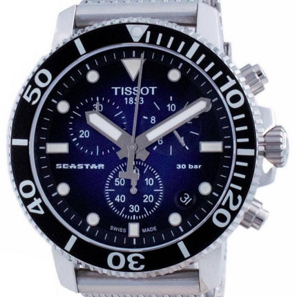 Tissot T-Sport Seastar 1000 Chronograph Quartz T120.417.11.041.02 T1204171104102 300M Mens Watch
