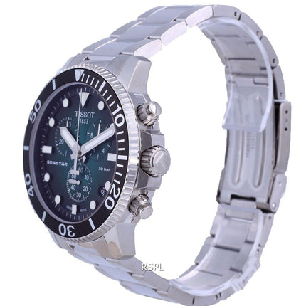Tissot T-Sport Seaster 1000 Chronograph Diver's Quartz T120.417.11.091.01 T1204171109101 300M Men's Watch