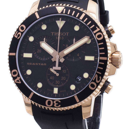 Tissot T-Sport Seastar 1000 T120.417.37.051.00 T1204173705100 Chronograph 300M Men's Watch