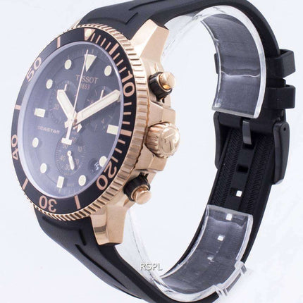 Tissot T-Sport Seastar 1000 T120.417.37.051.00 T1204173705100 Chronograph 300M Men's Watch
