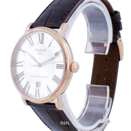 Tissot T- Classic Carson Premium Powermatic 80 Automatic T122.407.36.033.00 T1224073603300 Mens Watch