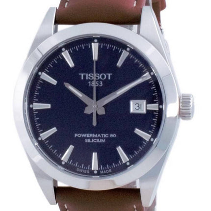 Tissot T-Classic Gentleman Powermatic 80 Silicium Automatic T127.407.16.041.00 T1274071604100 100M Mens Watch