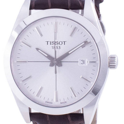 Tissot T-Classic Gentleman Quartz T127.410.16.031.01 T1274101603101 100M Mens Watch