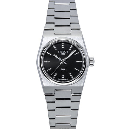 Tissot PRX Stainless Steel Black Dial Quartz T137.010.11.056.00 100M Women's Watch