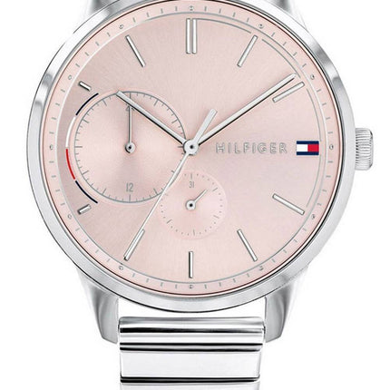 Tommy Hilfiger Brooke Pink Dial Stainless Steel Quartz 1782020 Womens Watch