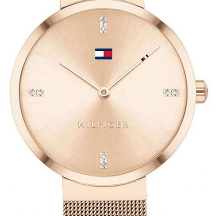 Tommy Hilfiger Liberty Rose Gold Tone Stainless Steel Quartz 1782218 Womens Watch
