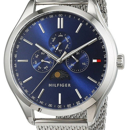 Tommy Hilfiger Oliver Blue Dial Stainless Steel Quartz 1791302 Mens Watch