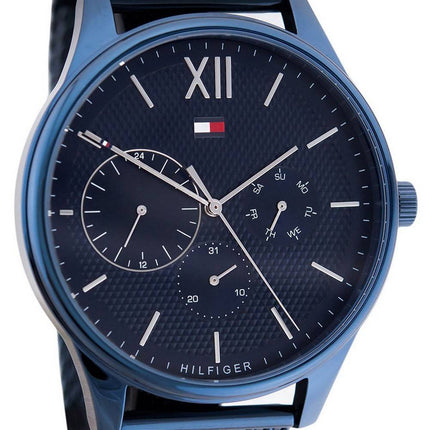 Tommy Hilfiger Damon Blue Dial Stainless Steel Quartz 1791421 Mens Watch