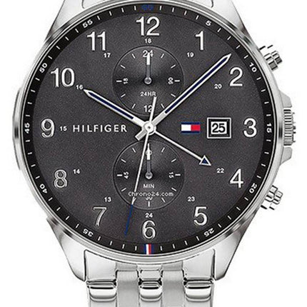 Tommy Hilfiger West Chronograph Stainless Steel Quartz 1791707 Mens Watch