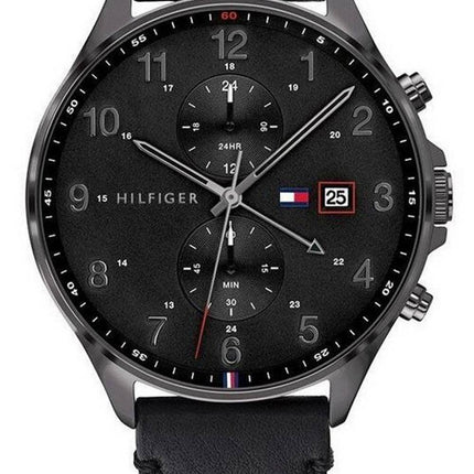 Tommy Hilfiger West Chronograph Leather Strap Quartz 1791711 Mens Watch