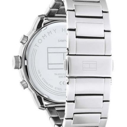 Tommy Hilfiger Link Bracelet Multifunction Blue Dial Quartz 1792077 Mens Watch