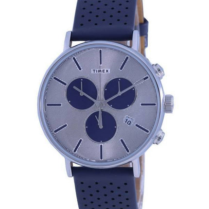 Timex Fairfield Supernova Chronograph Leather Strap Quartz TW2R97700 Men's Watch