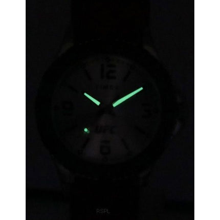 Timex UFC Gamer Silicone Strap Silver Dial Quartz TW2V58200 Mens Watch