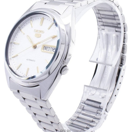 Refurbished Seiko 5 White Dial 21 Jewels Automatic SNXG47K1 Men's Watch