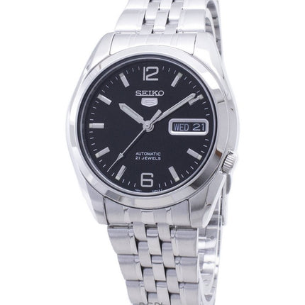Refurbished Seiko 5 21 Jewels Black Dial Automatic SNK393K1 Men's Watch
