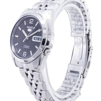 Refurbished Seiko 5 21 Jewels Black Dial Automatic SNK393K1 Men's Watch