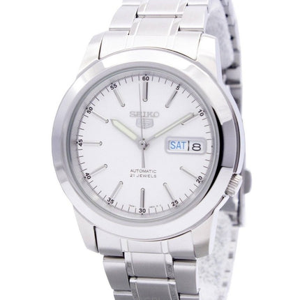 Refurbished Seiko 5 21 Jewels White Dial Automatic SNKE49K1 Men's Watch