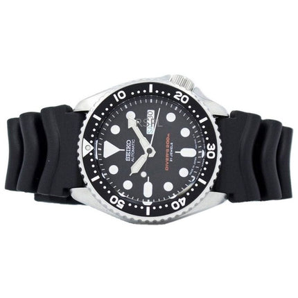 Refurbished Seiko Black Dial Automatic Diver's SKX007J1 200M Men's Watch