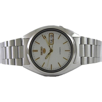 Refurbished Seiko 5 White Dial Automatic 21 Jewels SNXG47K1 Men's Watch
