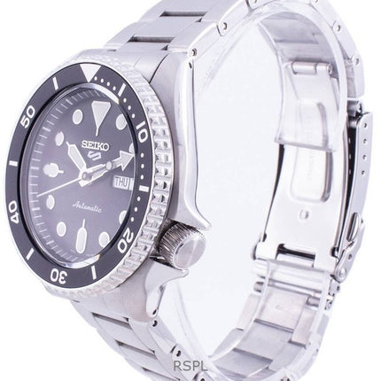 Refurbished Seiko 5 Sports Black Dial Automatic SRPD55K1 100M Men's Watch