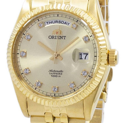 Refurbished Orient "President" Classic Automatic Diamond Accent EV0J001G Men's Watch