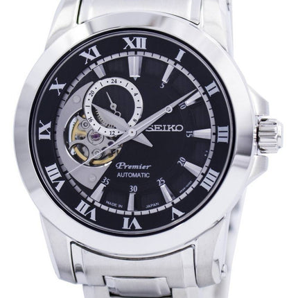 Refurbished Seiko Premier Automatic 24 Jewels Open Heart SSA215 SSA215J1 SSA215J 100M Men's Watch