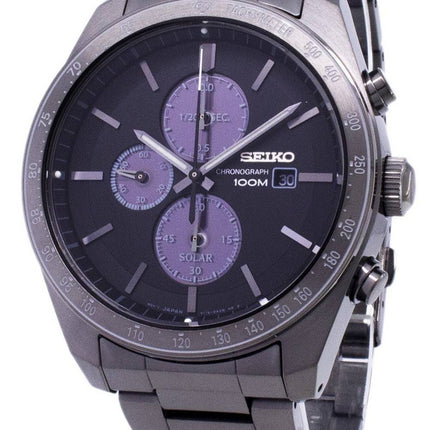 Refurbished Seiko Solar Chronograph SSC721 SSC721P1 SSC721P 100M Men's Watch